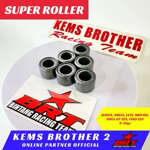 ROLLER BRT NMAX AEROX LEXI 9 GR 10 GRAM 11 GRAM 12 GRAM dan 13 GRAM ORIGINAL BRT