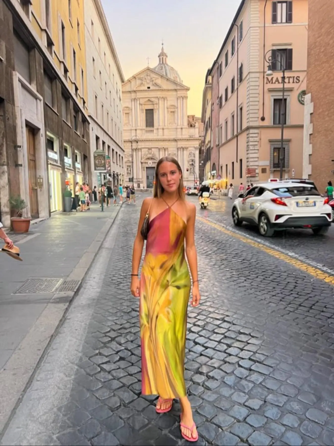 Women's All Over Print  Dress, Elegant Fashion Casual Sleeveless Dress for Daily Outdoor Wear, Ladies Dress for Summer