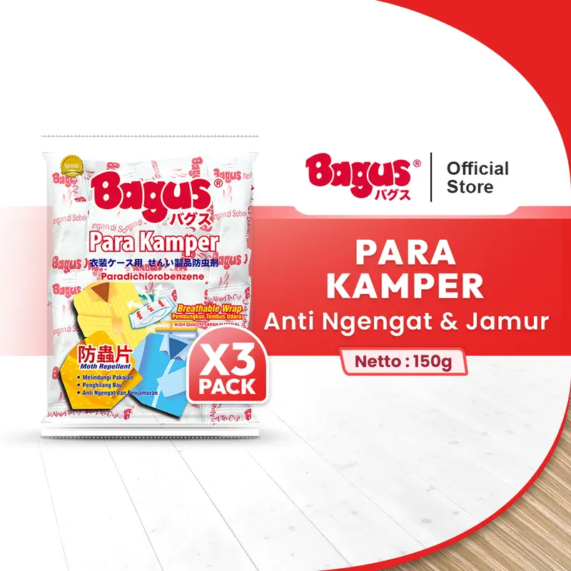 [Triple Pack] Bagus Para Kamper 150 g 0