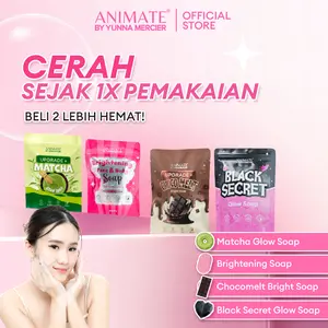 Animate Sabun Mandi Batang Face & Body Bar Soap Series / Sabun wajah dan muka