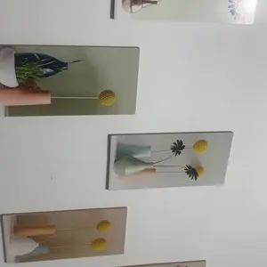 HIASAN DINDING SET ISI 5 KAYU AESTHETIC PAJANGAN DINDING DAUN WALL DECOR (1 SET ISI 5) Dipasang di Dinding Satu Sisi Gantungan Paku