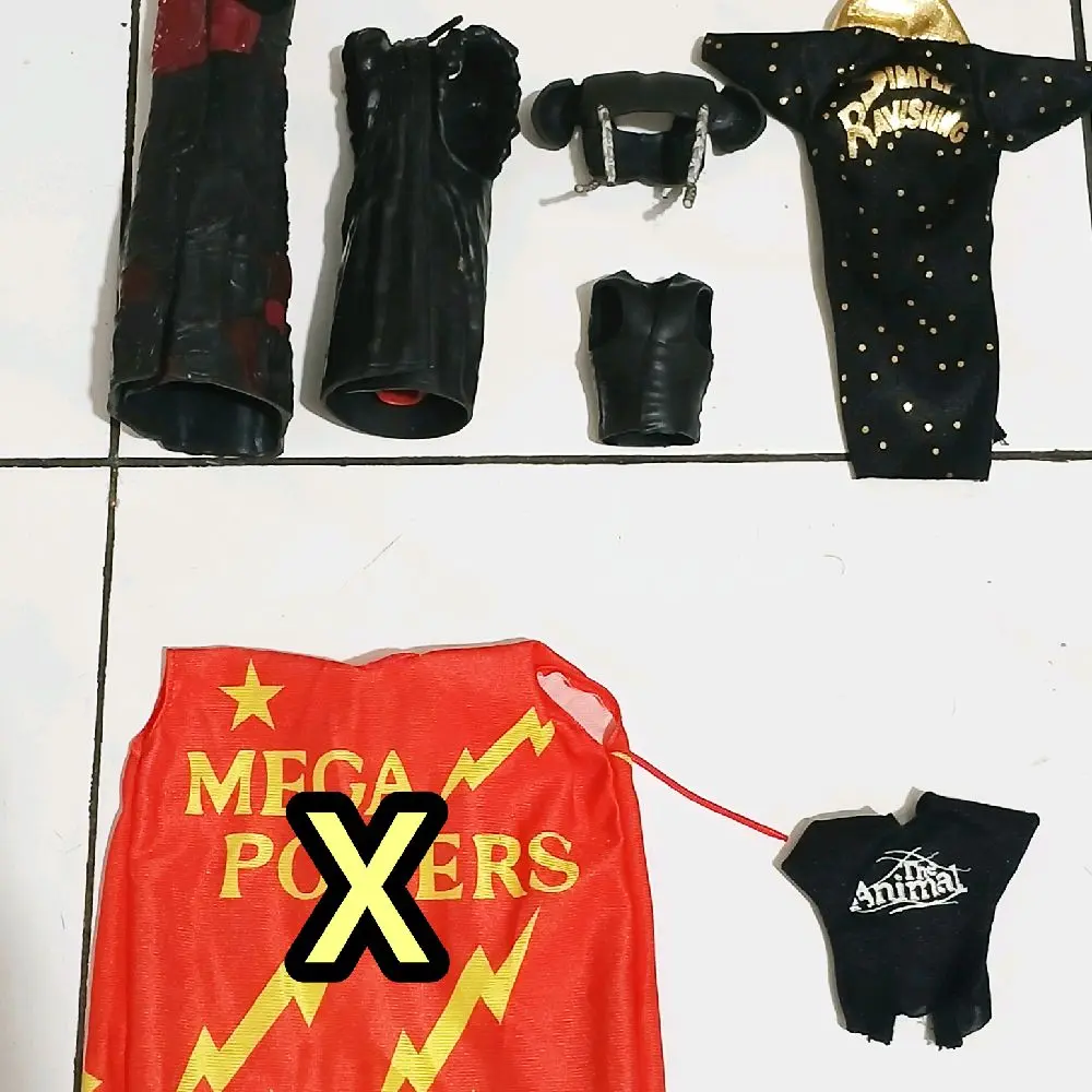 WWE MATTEL ACCESSORIES TOYS PARTS BAJU FODDER MODEL KITBASH 1:12 1:10