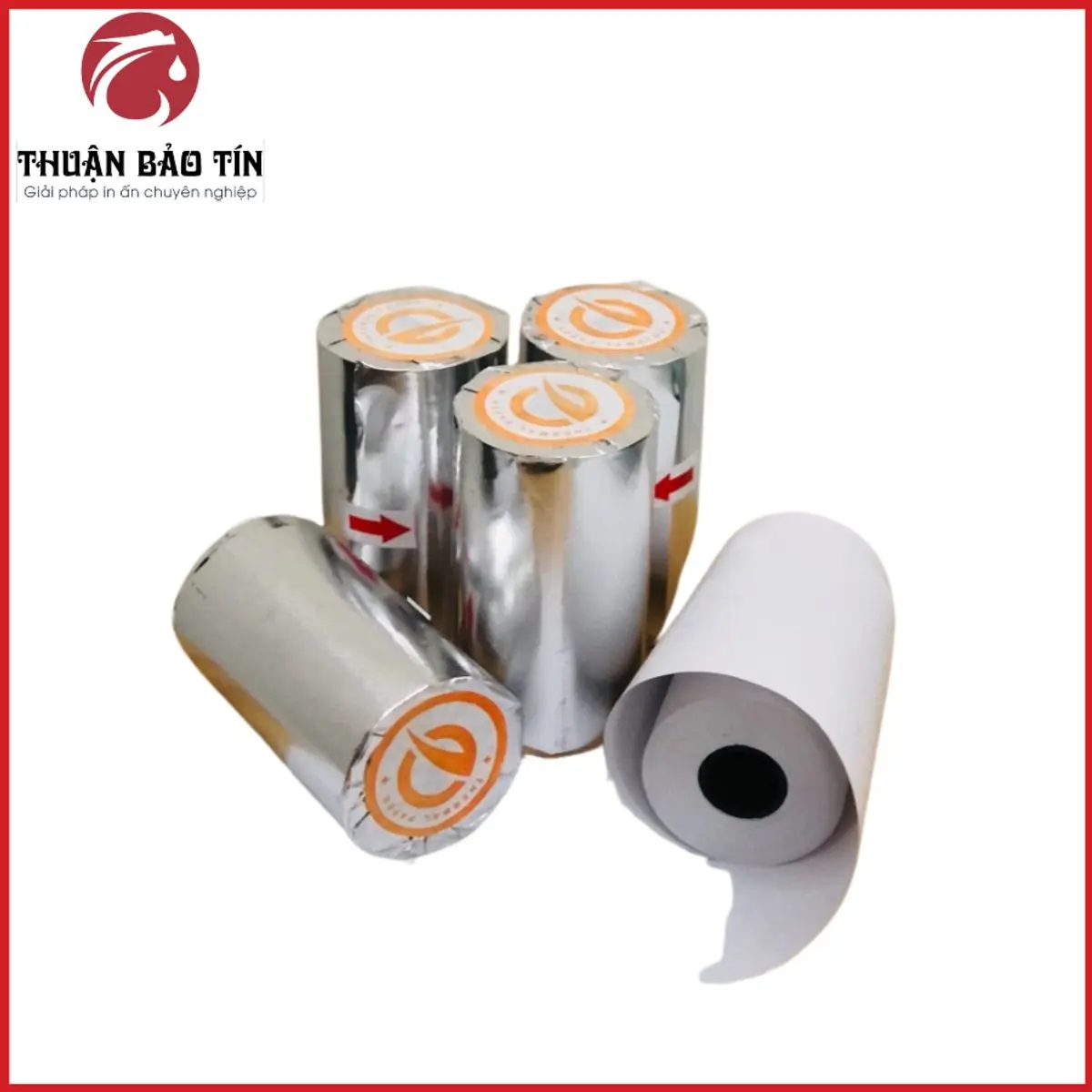 Giấy in nhiệt hóa đơn 57mm*38mm 1 Cuộn