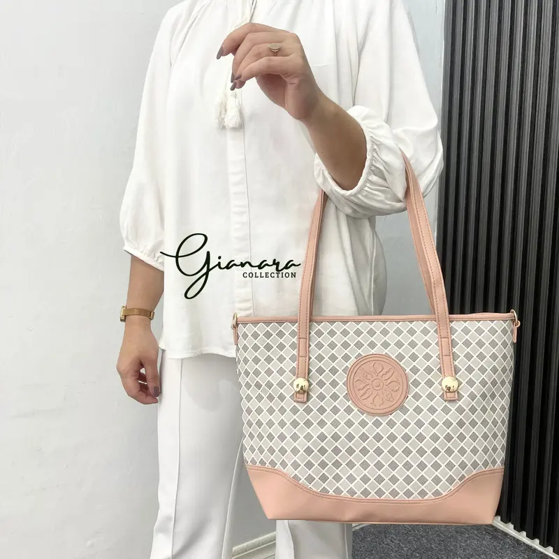 Gianara collection Tas Wanita Tas totebag wanita motif cantik kode Lily 6