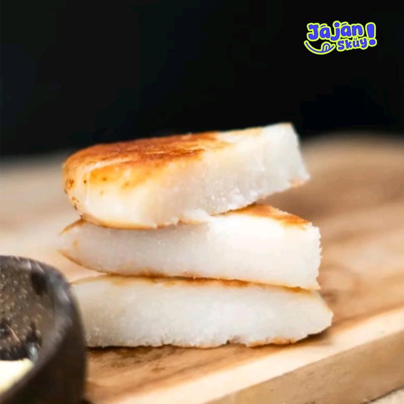 Wingko Tjap LONDO Rasa Durian + Butter - Kue Basah Khas Kediri = Bahan, Kelapa, Gula, Empuk Mentega Snack food Camilan 1