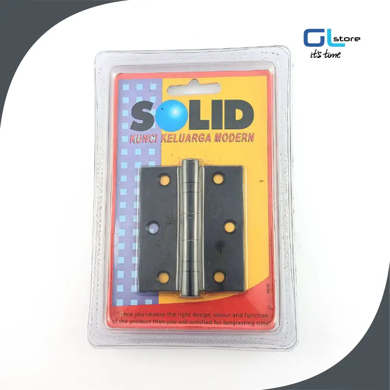 [GLS] SOLID ENGSEL PINTU / JENDELA BAHAN STAINLESS EK16 3X2,5X2 2BB