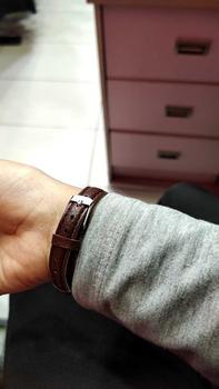 Product Review of Jam Tangan Wanita, Dail Bulat Kecil, Gaya Retro, Tali Kulit Kasual, Pergerakan Kuarza from ♡**̥ 1