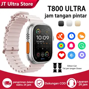 Smartwatch T800 ULTRA | Panggilan Bluetooth | Tampilan Jam Kustom | Model Baru 2026