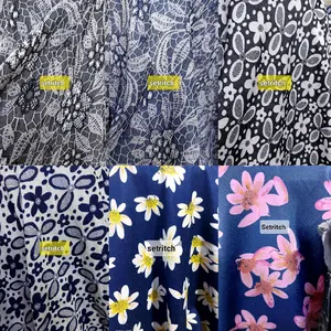 KAIN JEANS MOTIF/BAJAN JEANS PRINTING BAHAN CELANA PRIA WANITA