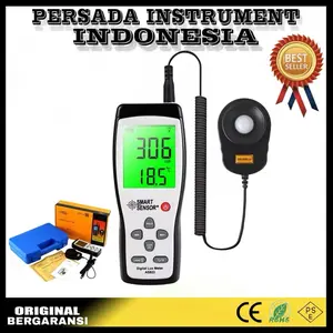 Lux Meter Smart Sensor AS823 Sertifikat Kalibrasi Light Tester AS-823