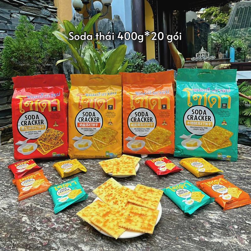 Bánh Quy Không Đường Soda Cracker Phù Hợp Với Những Khách Hàng Không Thích Ngọt…