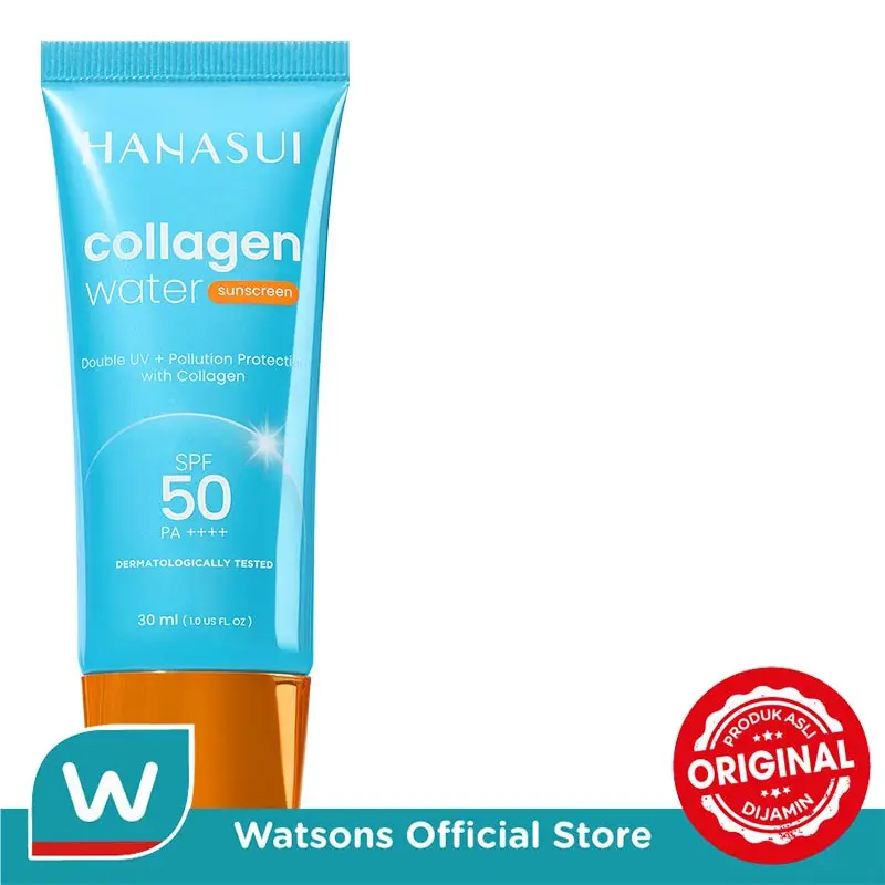 Hanasui Collagen Water Sunscreen SPF 50 Blue 30 gr 1