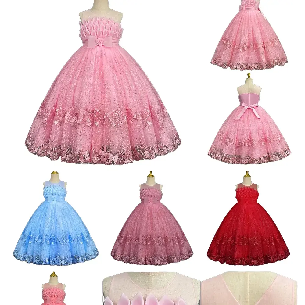 DRESS PESTA ANAK SULTAN NANAS 4-11THN/GAUN NATAL ANAK SULTAN