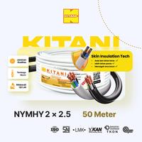 Gambar KITANI - NYMHY 2×2.5 mm² - 50 Meter – Kabel Listrik Tembaga Serabut - Putih dari Kitani Official Store Kota Administrasi Jakarta Barat 1 Tokopedia