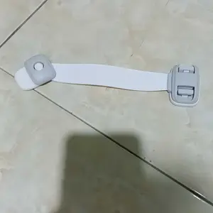 Double Button Safety Lock Refrigerator Locker Baby Protect Pengaman Laci Lemari Kulkas - HW128