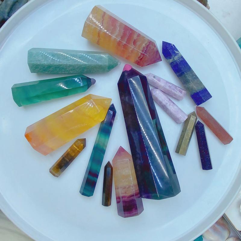 Link61-80 crystal stone decorations with different materials and sizes 6