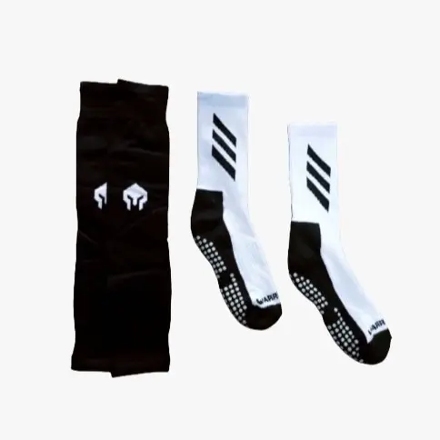 Warriors Strip - Promo Kaos Kaki Sambung Anti-Slip Nyaman Unisex Pria Hitam