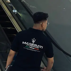 POLO ZIPPER MASERATI  -ZENETH OFFICIAL STORE ZIPPER YKK BAHAN DINGIN MEWAH Dengan Desain Maserati Elegan