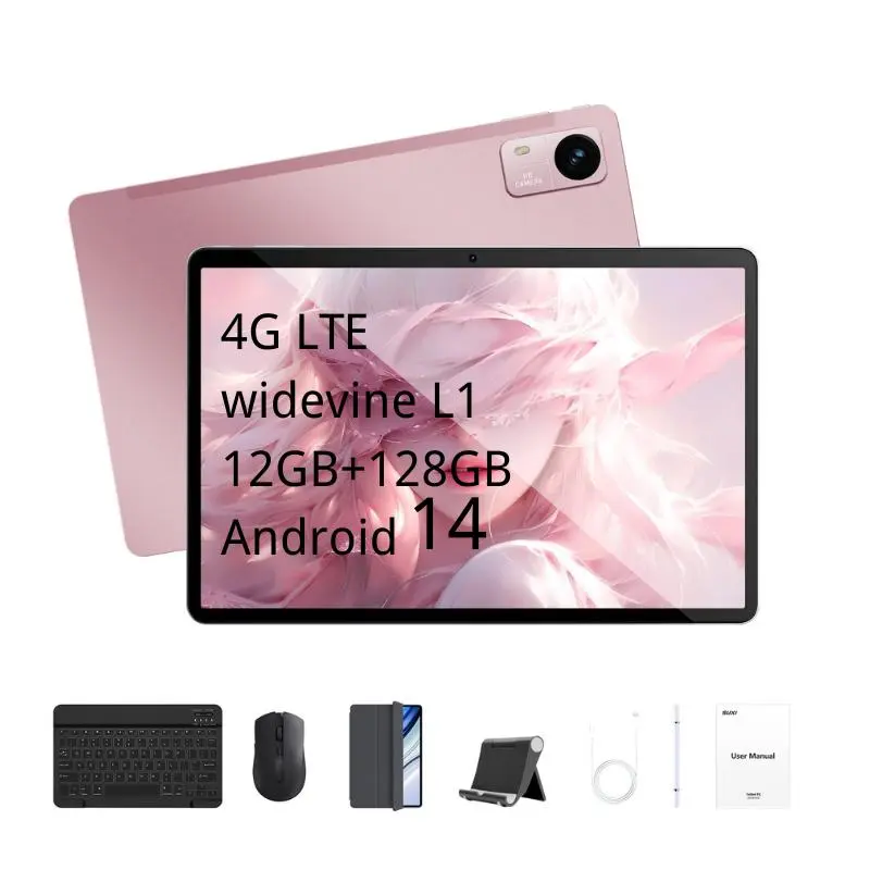 SUXI Poker A3 Pink(12GB+128GB) IPS Screen Dual Speakers AI Assistant Learning Center for Kid Eye Protection 4G Network