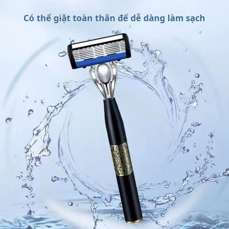 Máy Cạo Râu Lưỡi Dao, Nâng Cấp 7 Lớp, Máy Cạo Râu Thủ Công, Giá Đỡ Lưỡi Dao 7 Lớp, Lưỡi Dao Dao Cạo Râu, Chính Hãng, Thông Dụng