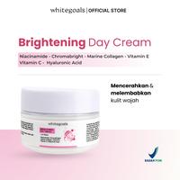 Gambar Whitegoals Brightening Series 5in1 - Skincare Paket Brightening - Facial Wash + Essence Toner + Serum + Day Cream + Night Cream - Membantu Mencerahkan Wajah & Flek Hitam - 5 Pcs dari Whitegoals Kota Pekalongan 5 Tokopedia