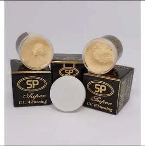 [ 3 Pcs ] Cream SP Hitam Super UV Whitening Siang Malam Original / Cream Pencerah Wajah