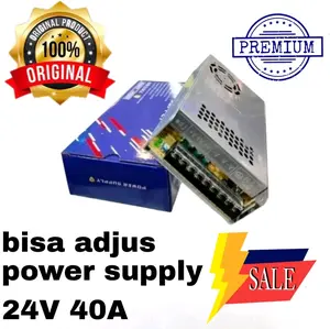POWER SUPPLY SWITCHING 24V 40A TRAFO POWER SUPLY FAN/KIPAS Laptop power supply titanium