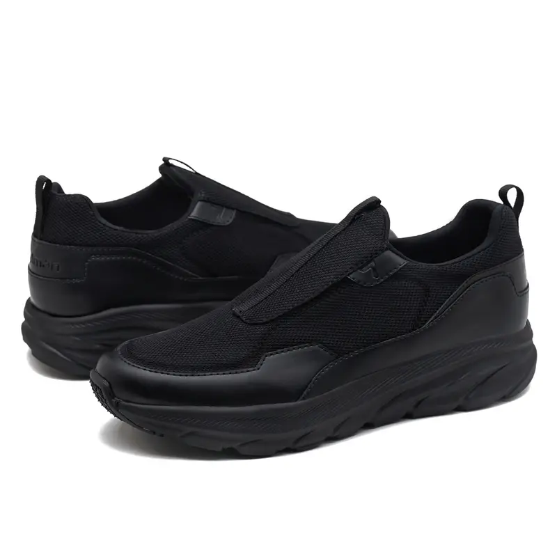 REYL MAN ONYX Full Black Sepatu SLIP ON Sneakers Hitam Pria 2