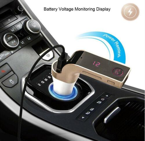 Product Introduction of 【SG Seller】Truslink CAR G7 Wireless Bluetooth AUX Car Kit Handsfree FM Transmitter Radio MP3 Player USB Charger 12