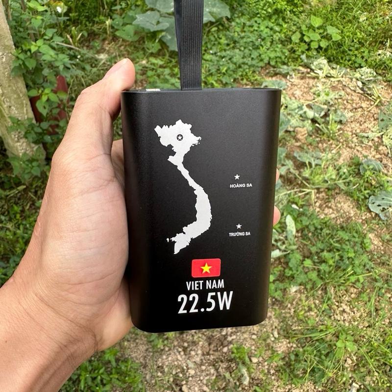 Cục Sạc 30.000mah vỏ nhôm 6cell Lion 21700 ( 22,5w)