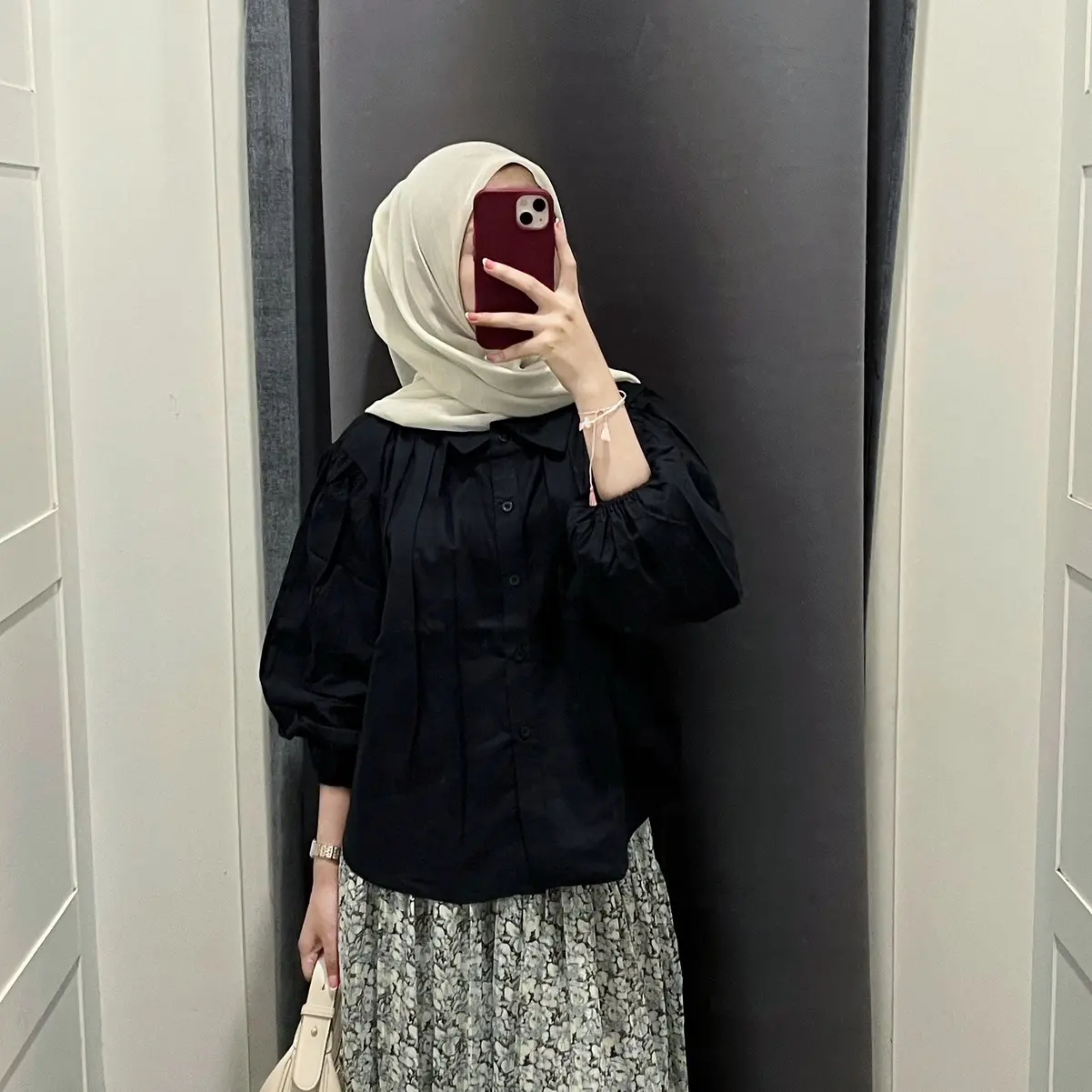 numi shirt - kemeja basic - kemeja polos - blouse casual