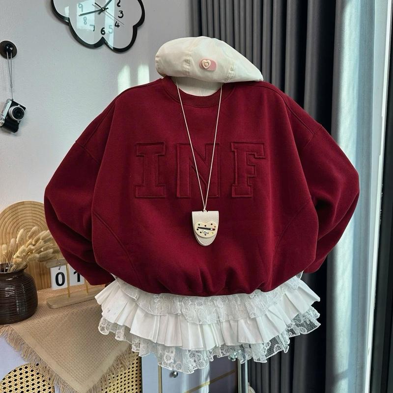 Áo nỉ sweater nỉ tàu l1 from boxy lót nỉ bông