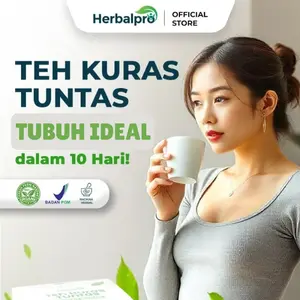 [TERHEMAT] Teh Kuras Tuntas Original Isi 20 Katung Herbal Alami (GMV M - 1) | KUR