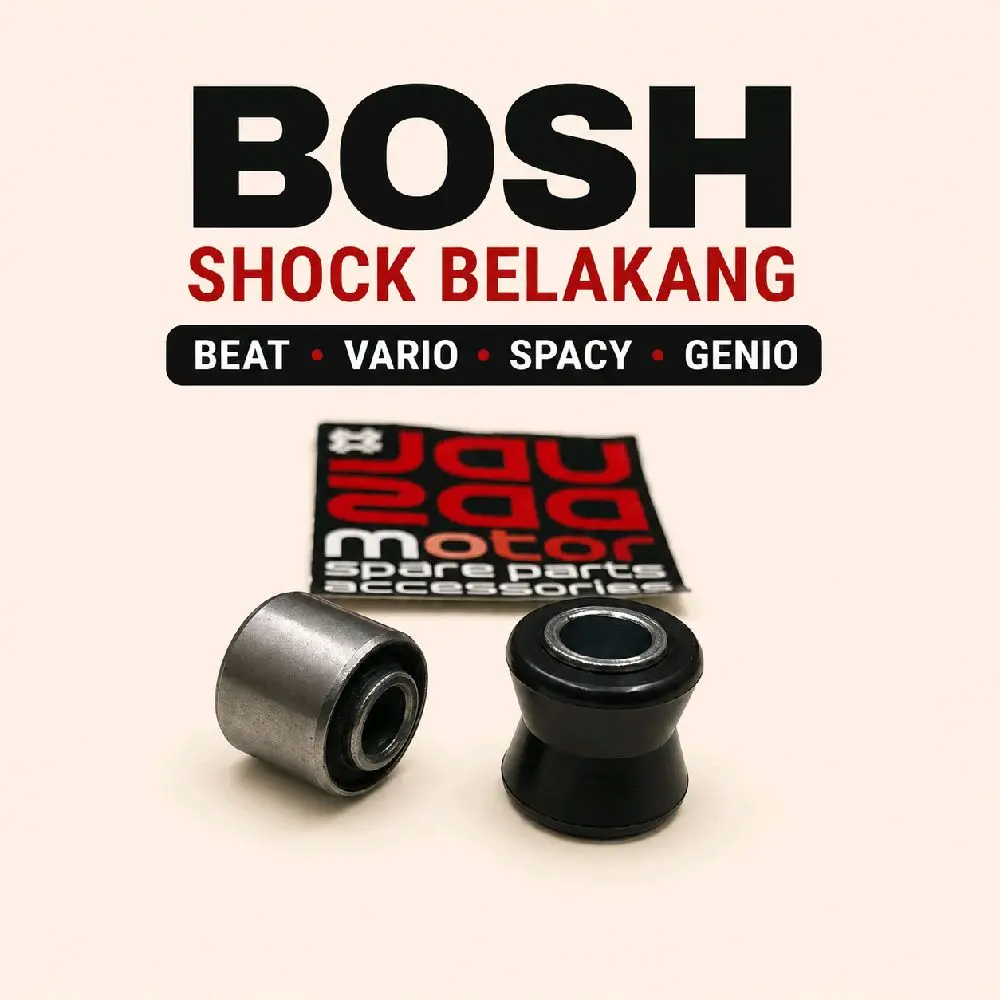 Karet bosh shock belakang beat vario spacy genio set atas bawah