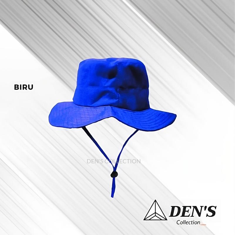 Topi Rimba Polos Dewasa (topi outdor bahan ripstop polyester - Shop ...