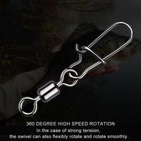 Gambar TaffSPORT Konektor Kail Pancing Rolling Snap Swivel 50 PCS - MRH10 dari Taffware Official Store Kota Administrasi Jakarta Barat 2 Tokopedia