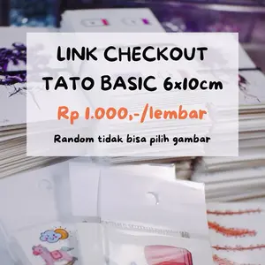 10PCS TATO TEMPORER BASIC TAHAN 1 MINGGU RANDOM GROSIR PILIH SESUAI TEMA 6x10cm Rp 1.000,-/lembar Tidak Bisa Pilih Gambar