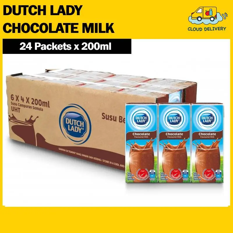 Dutch Lady UHT - Chocolate Milk (24 x 200ml)