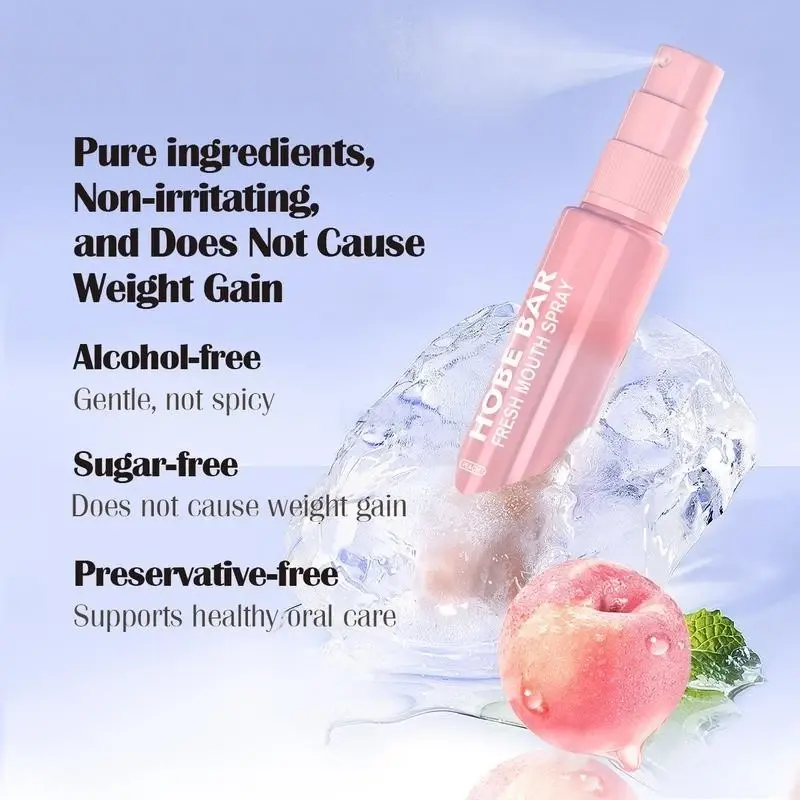HOBE BAR Probiotic Spray - Parfum Mulut Pengharum Mulut Dan Penyegar Mulut