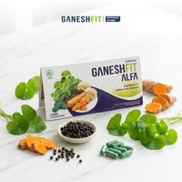 Gambar Ganeshfit Alfa Kapsul Herbal Pegagan Kunyit Lion's Mane Lada Hitam Formula ITB 6 Kapsul Coba Dulu dari Ganesh Fit Kota Bandung 2 Tokopedia