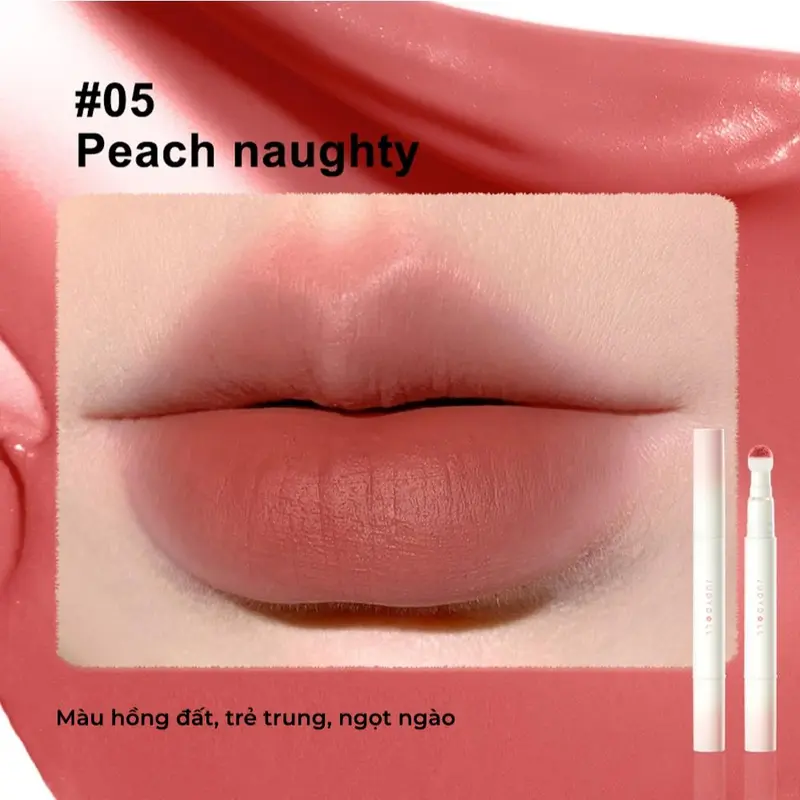 [NEW] Combo Judydoll Bảng Phấn Tạo Khối và Son Kem Lip Powder Cream 6