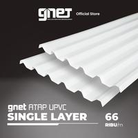 Gambar GNET Atap UPVC Single Layer Putih - Panjang 4 M, 5 M, 6 M - Tebal 1,2 MM - 4 M  dari GNET Official Store Kota Tangerang 1 Tokopedia