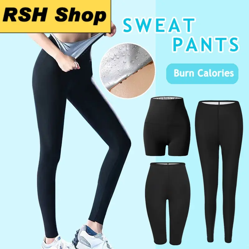 women body shaper Sweatpants ladies Hot Sarper sweat sauna stretch waist pants short
