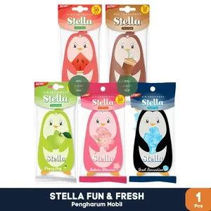 Stella Fun & Fresh - Pengharum Mobil Tahan Lama Sampai 30 Hari