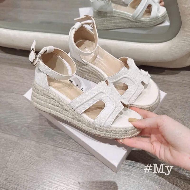 [QCCC] Xăng Đan Xuồng Mijili 5,5cm nữ new 2025 quảng châu loại 1 (full hộp)