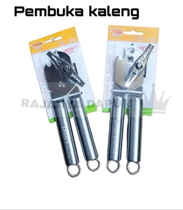 Pembuka kaleng putar oval can opener stainless sergbaguna dony pk 703 - pembuka kaleng putar stainless - pembuka botol stainless
