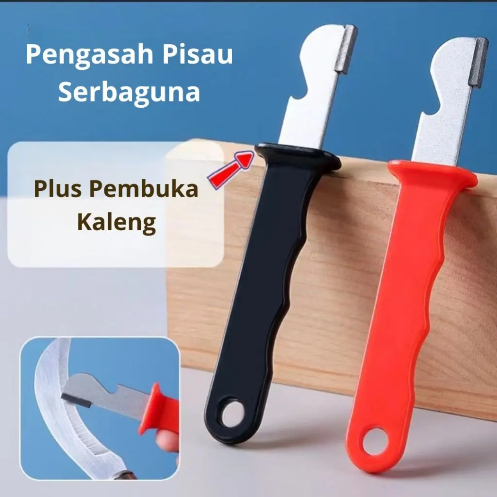 Alat Pengasah Pisau Portabel 2in1 / Asahan Gunting Taman Pengasah Mini Pengasah / Asahan Pisau / Pengasah Gunting / Pengasah Cepat Manual Pisau Paradised SH F18