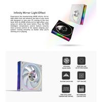 Gambar KYO InfinitiX HL120 Fan ARGB 120mm 4 pin PWM 3 pin ARGB Sync InfinitiX Fan case Black White ARGB - BLACK Forward dari KYO Indonesia_NEW Kota Administrasi Jakarta Utara 4 Tokopedia