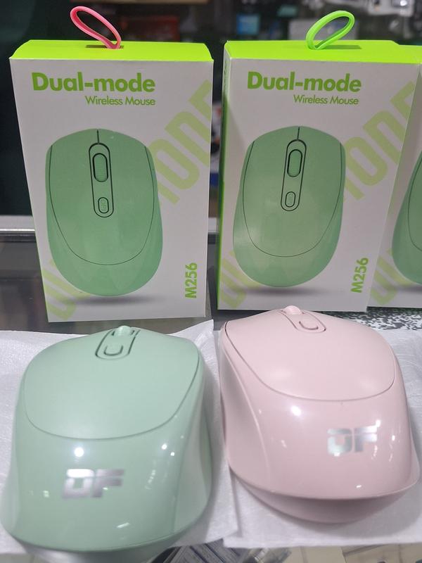 MOUSE WIRELESS + BLUETOOTH DUAL MODE DF M256 buat komputer kantor dan sekolah 2