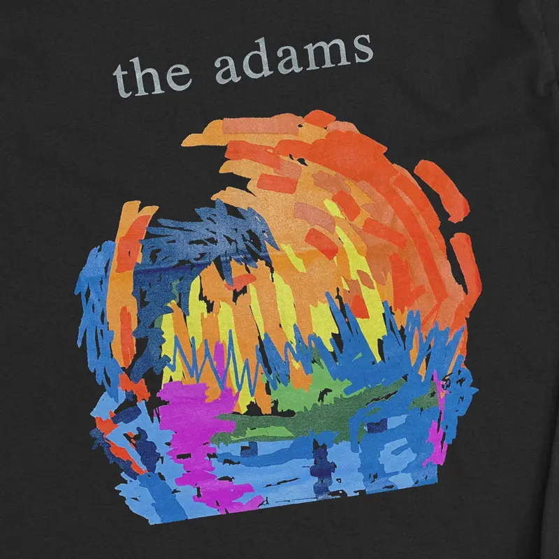 Longsleeve The Adams - Cover Album LS Black 2
